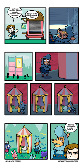 Illustration for article titled Sunday Comics: Cute Tent Upgrade